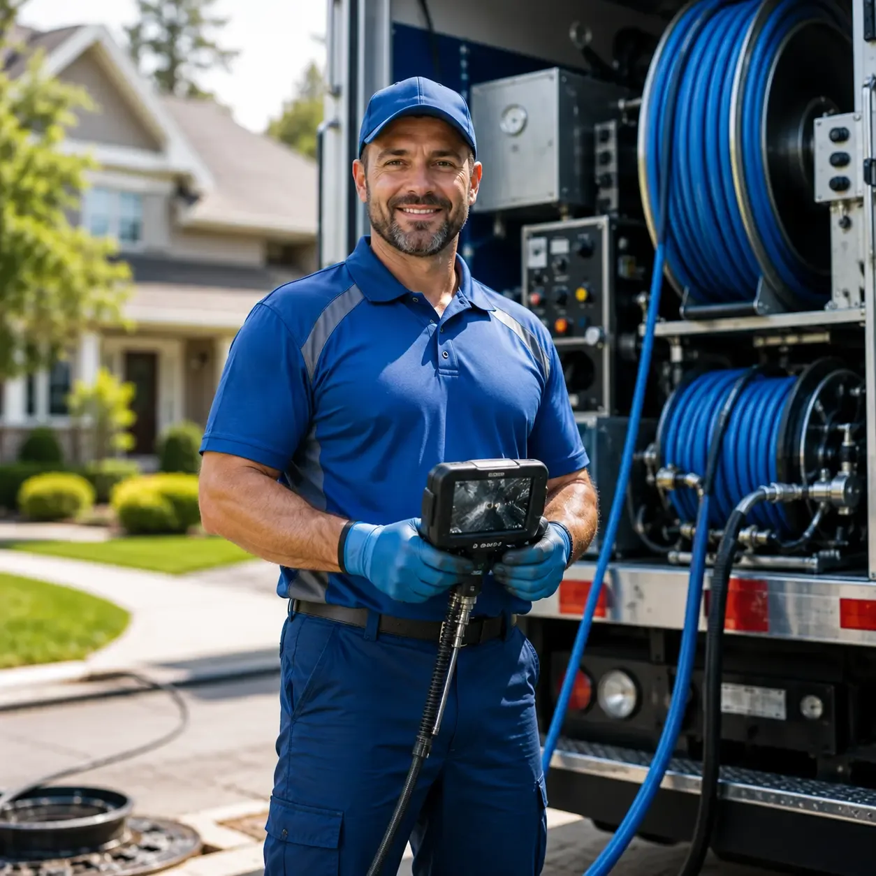 Local outdoor drain cleaning specialists in Muskego, WI